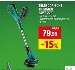 Hubo TELESCOPISCHE TRIMMER “ART 27” aanbieding