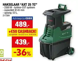 Hubo HAKSELAAR “AXT 25 TC” aanbieding