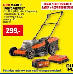 Hubo ACCU MAAIER “POWDPGLWS2” aanbieding