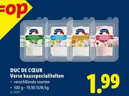 Lidl Verse kaasspecialiteiten aanbieding