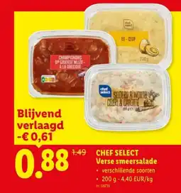 Lidl Verse smeersalade aanbieding