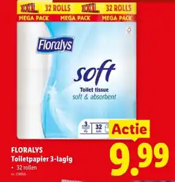 Lidl Toiletpapier 3-lagig aanbieding