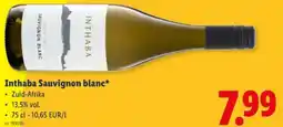 Lidl Inthaba Sauvignon blanc aanbieding