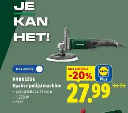 Lidl Haakse polijstmachine aanbieding