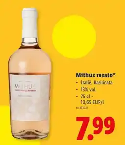 Lidl Mithus rosato aanbieding