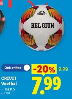 Lidl Voetbal aanbieding