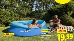 Lidl Zwembad Quick-up, 240 x 63 cm aanbieding