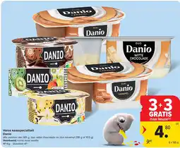 Carrefour Verse kaasspecialiteit Danio aanbieding