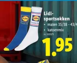 Lidl Lidlsportsokken aanbieding