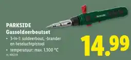 Lidl Gassoldeerboutset aanbieding