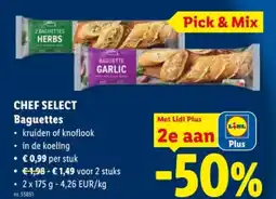 Lidl Baguettes aanbieding