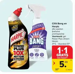 Carrefour Cillit Bang en Harpic aanbieding