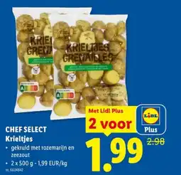 Lidl Krieltjes aanbieding