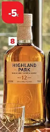 Carrefour Whisky Highland Park aanbieding