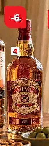 Carrefour Whisky Chivas aanbieding