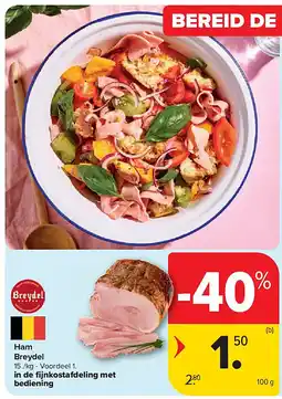Carrefour Ham Breydel aanbieding
