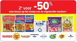 Carrefour naar keuze op het snoep van de afgebeelde merken (j) aanbieding