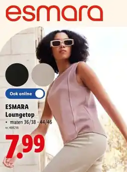 Lidl Loungetop aanbieding