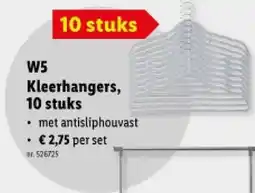 Lidl Kleerhangers, 10 stuks aanbieding