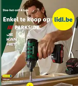 Lidl Accuschroefboormachine 20V aanbieding