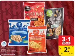 Carrefour Walnoten en pindanoten Carrefour aanbieding