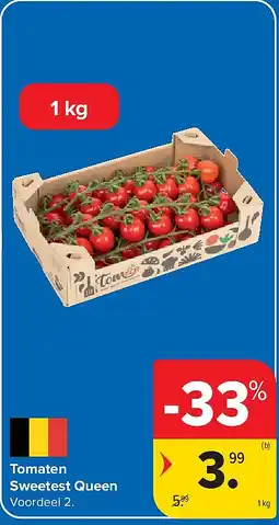 Carrefour Tomaten Sweetest Queen aanbieding