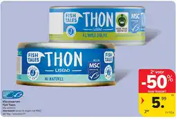 Carrefour Visconserven Fish Tales aanbieding