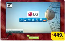 Carrefour LG 65UA73006LA 4K TV aanbieding