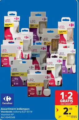 Carrefour Assortiment ledlampen aanbieding