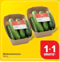 Carrefour Minikomkommers aanbieding