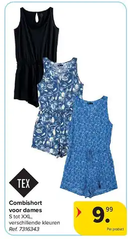 Carrefour Combishort voor dames aanbieding