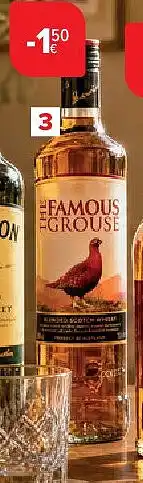 Carrefour Whisky The Famous Grouse aanbieding