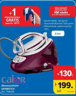Carrefour Stoomcentrale GV9557C0 aanbieding