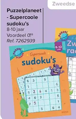 Carrefour Puzzelplaneet - Supercoole sudoku’s aanbieding