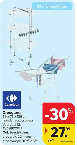 Carrefour Droogtoren aanbieding