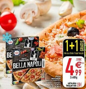 Cora Pizza wagner bella napoli aanbieding