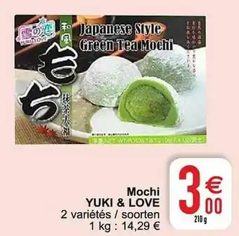 Cora Mochi yuki + love aanbieding