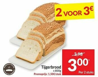 Intermarché Tijgerbrood aanbieding