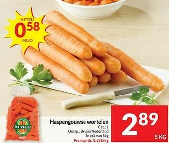 Intermarché Haspengouwse wortelen aanbieding