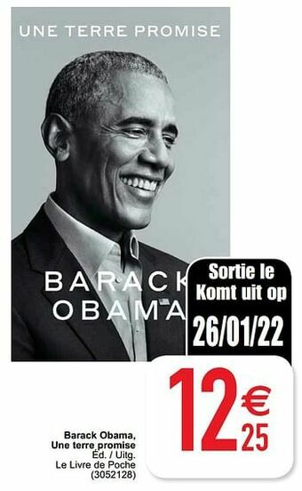 Cora Barack obama, une terre promise aanbieding
