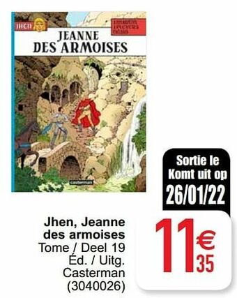 Cora Jhen, jeanne des armoises aanbieding