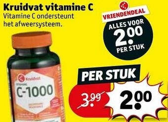Kruidvat Kruidvat vitamine c aanbieding