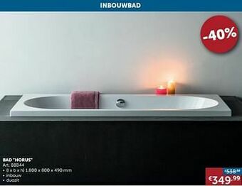 Zelfbouwmarkt Bad horus aanbieding