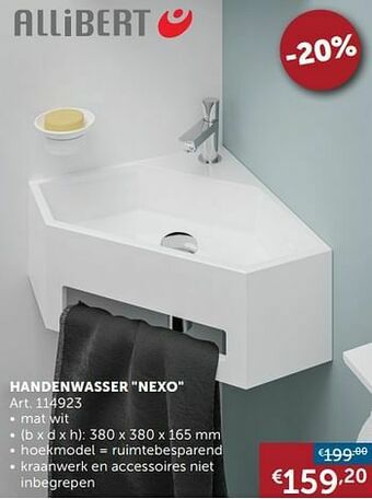 Handenwasser nexo