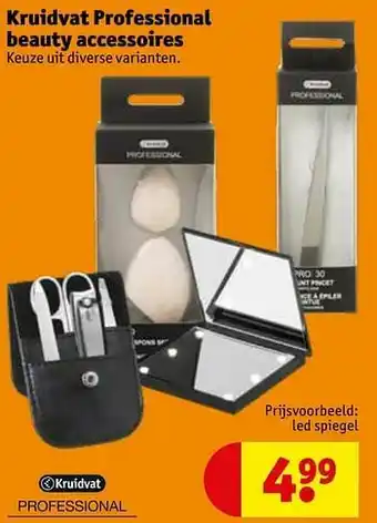 Kruidvat Led spiegel aanbieding