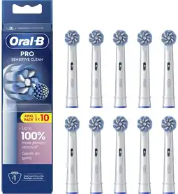 Coolblue Oral-B Pro Sensitive Clean Blanc (10 pièces) aanbieding