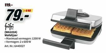 Frifri wa102a wafelijzer
