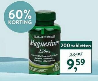 Holland & Barrett Magnesium aanbieding