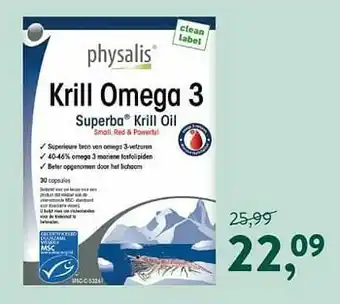 Physalis krill omega 3