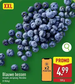 ALDI Blauwe bessen aanbieding